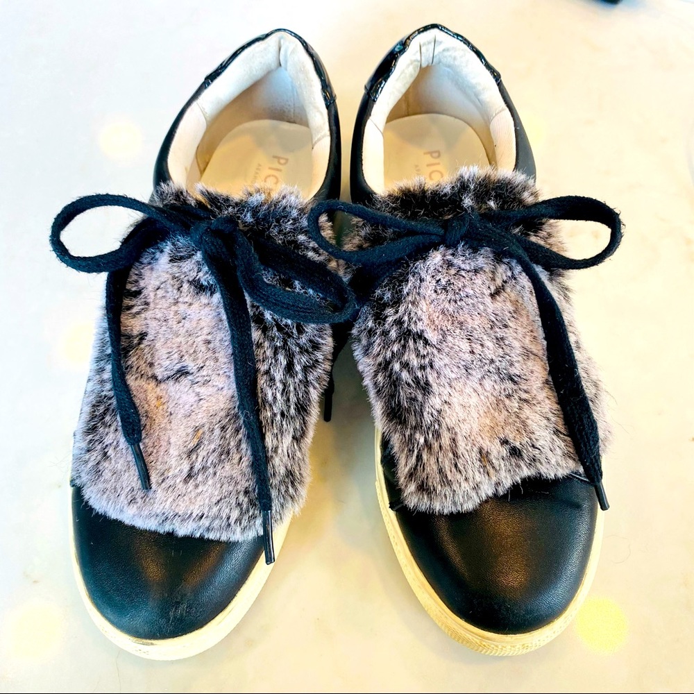 PICHE women’s sneaker with faux fur